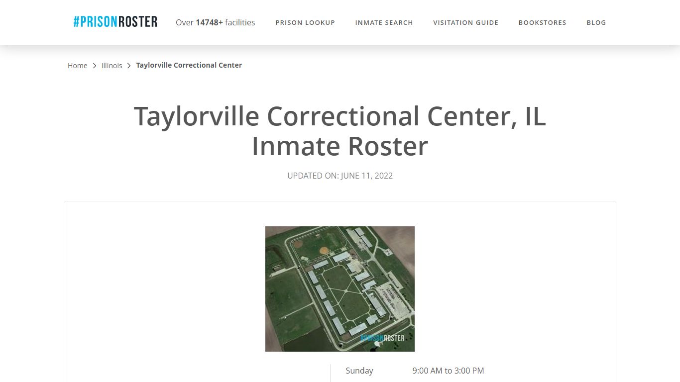 Taylorville Correctional Center, IL Inmate Roster - Prisonroster